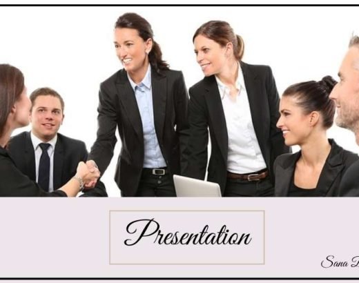 First Impression in Presentation - Sana Baqai IIA Delhi President, Member NIRC of ICAI